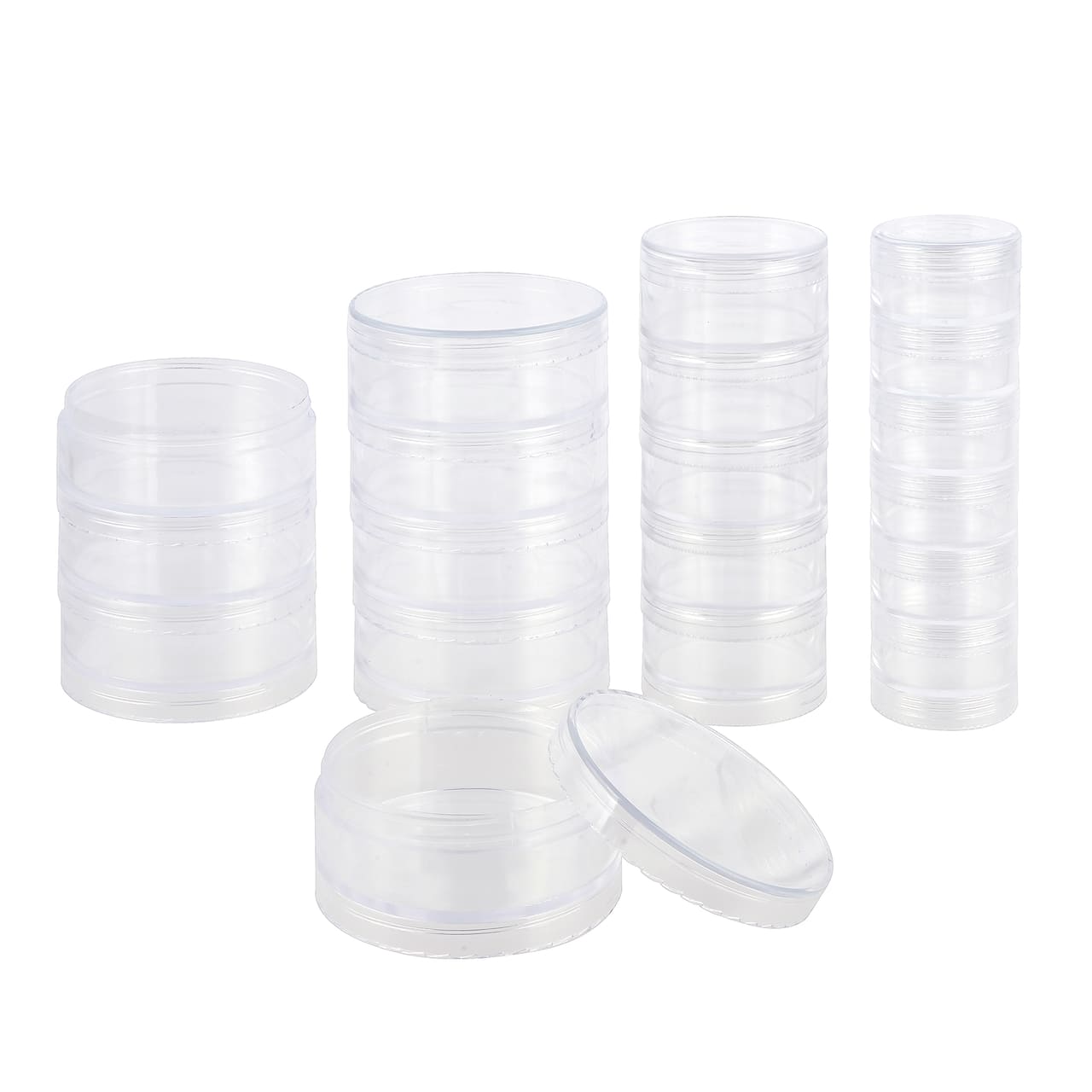 Stackable Plastic Container Value Pack by Simply Tidy&#x2122;